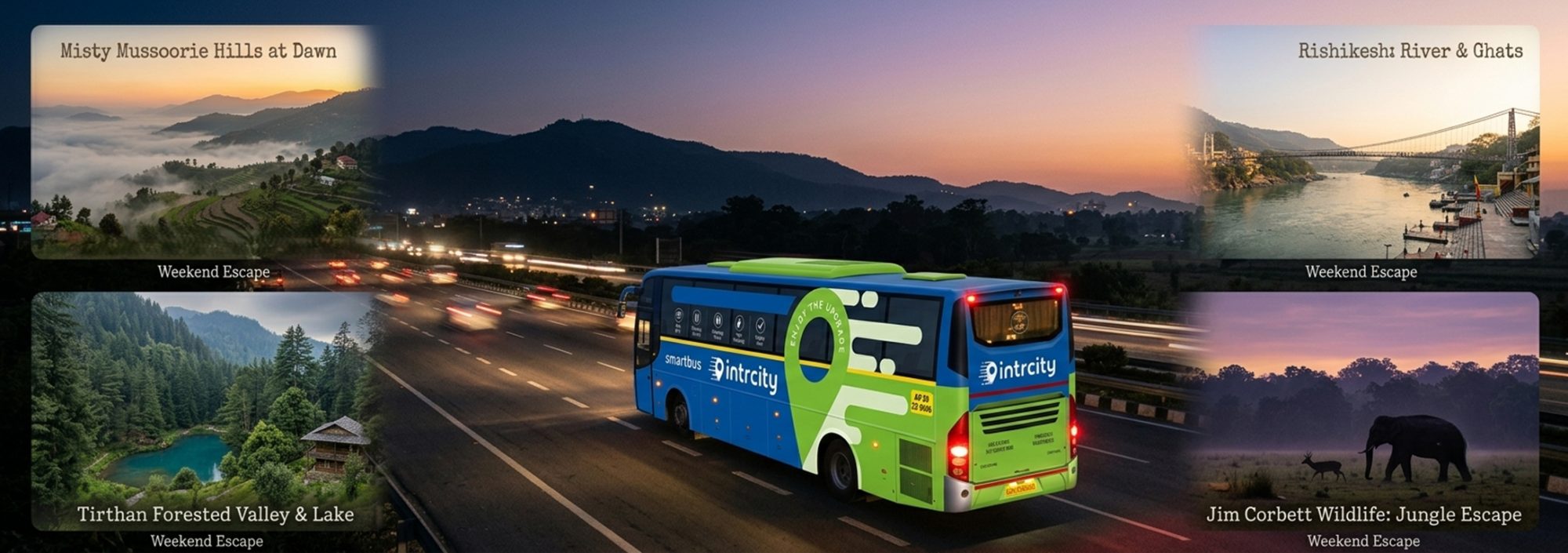 Overnight by Bus