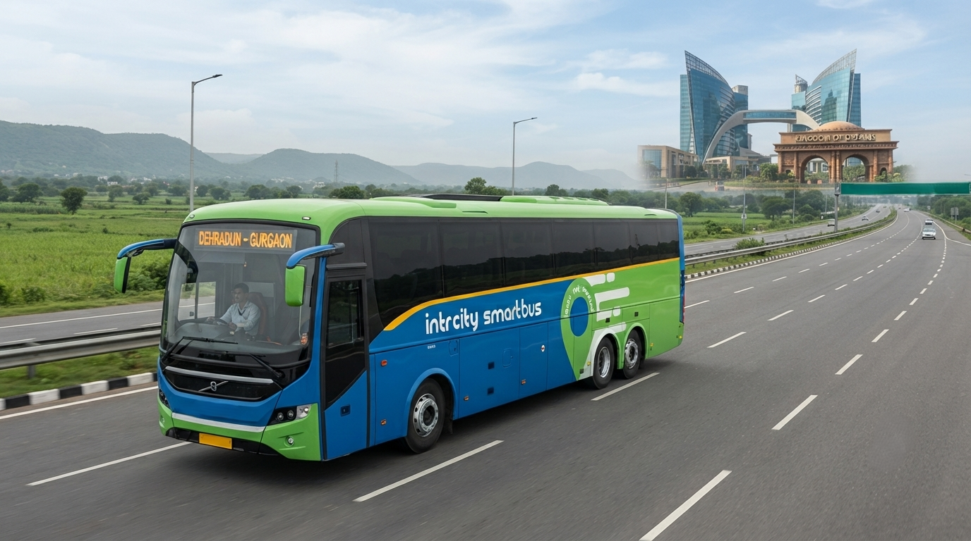 Dehradun to Gurgaon Bus