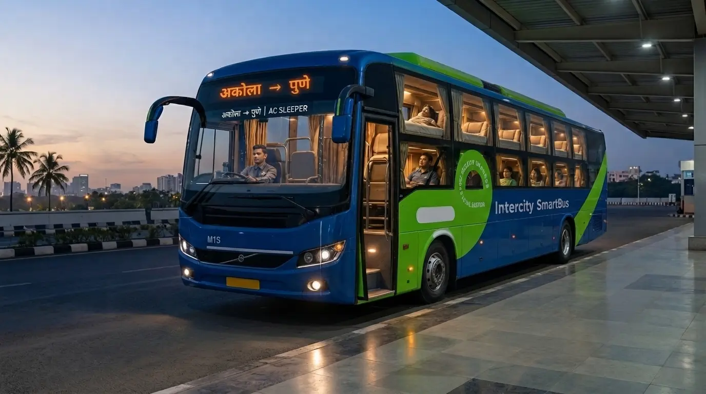 Akola to Pune Bus